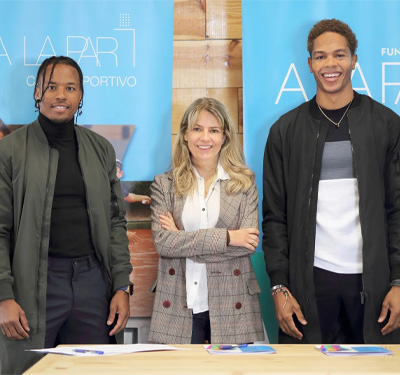 Embajadores oficiales del Club Deportivo A LA PAR