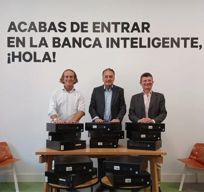 La Fundación A LA PAR recibe CPUs por parte de EVO Banco MicrosoftTeams-image-dest