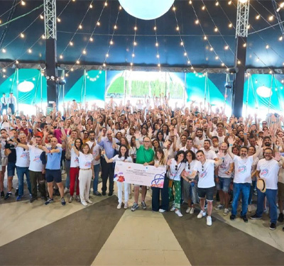 Gracias a los empleados de Roche por apoyar la propuesta de A LA PAR roche1-1024x683-dest