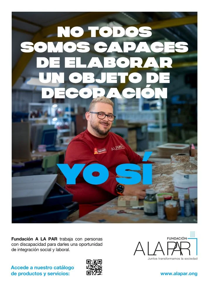 YO SÍ en los quioscos de la ciudad, porque en A LA PAR sí somos capaces de transformar el mundo Decoracion_Yo-si_3_V1