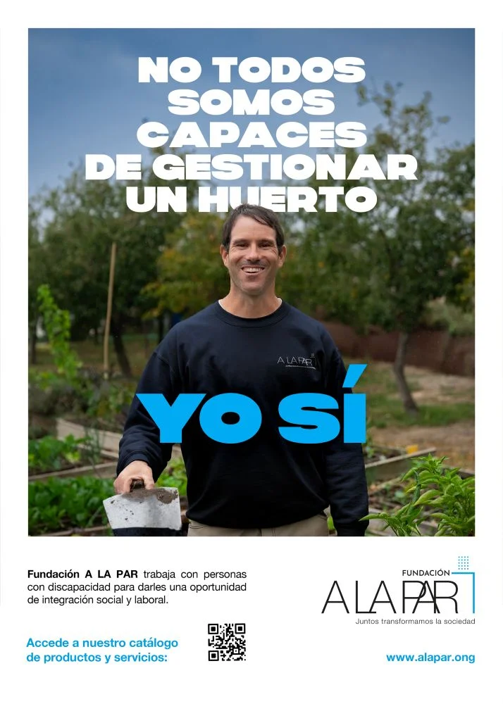 YO SÍ en los quioscos de la ciudad, porque en A LA PAR sí somos capaces de transformar el mundo Huerta_Yo-si_4_B