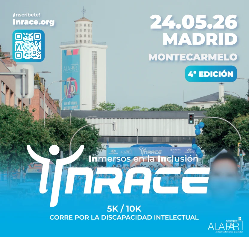 Participa en la InRace, la carrera por la discapacidad intelectual de la Fundación A LA PAR