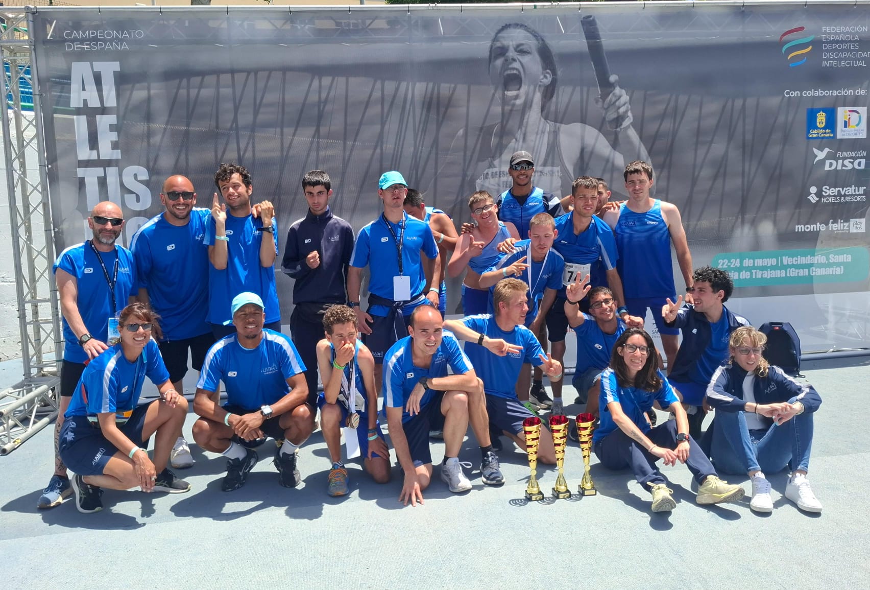 El Club Deportivo A LA PAR, campeón de España en el Campeonato de Atletismo FEDDI 2026 El Club Deportivo A LA PAR, campeón de España en el Campeonato de Atletismo FEDDI 2026