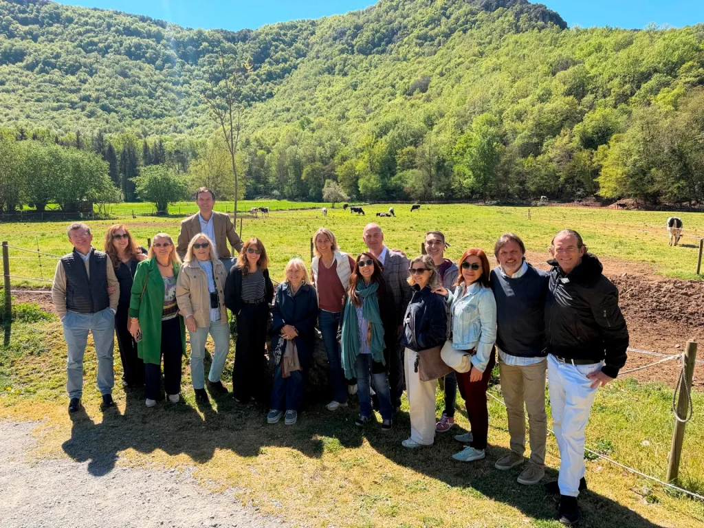 El equipo de dirección de A LA PAR visitando la Fundación Maresme