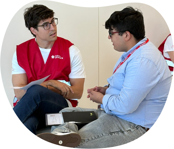 Alumnos CAMPVS en simulacro de entrevistas de trabajo